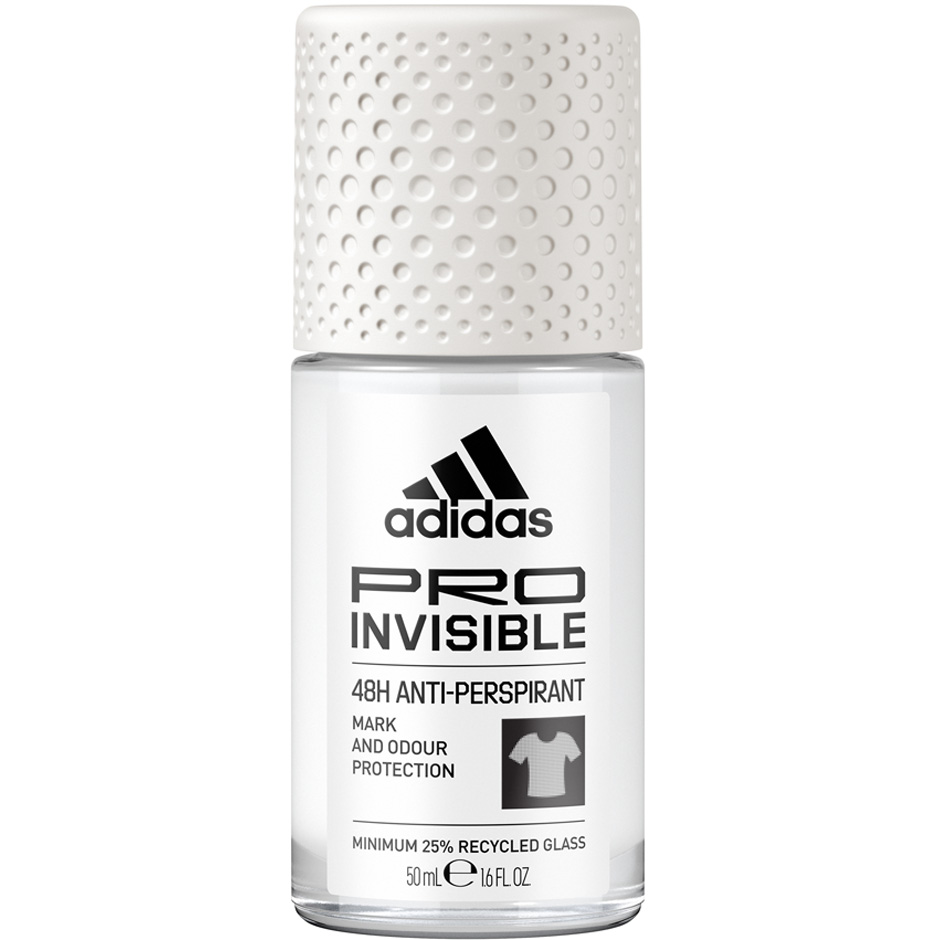 Pro Invisible Woman Roll-On Deodorant, 50 ml Adidas Damedeodorant Hudpleie - Deodorant - Damedeodorant