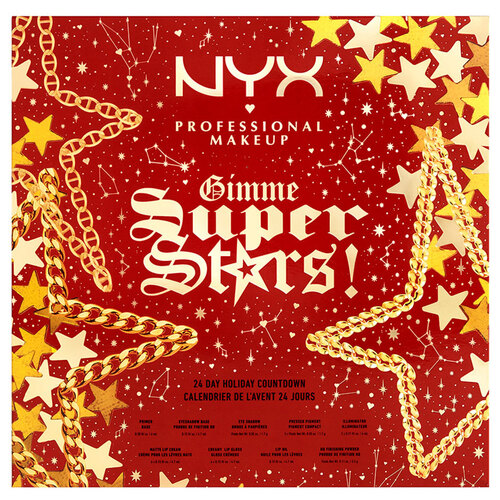 NYX Professional Makeup Gimme Super Stars! 24 Day Holiday Countdown Advent Calendar