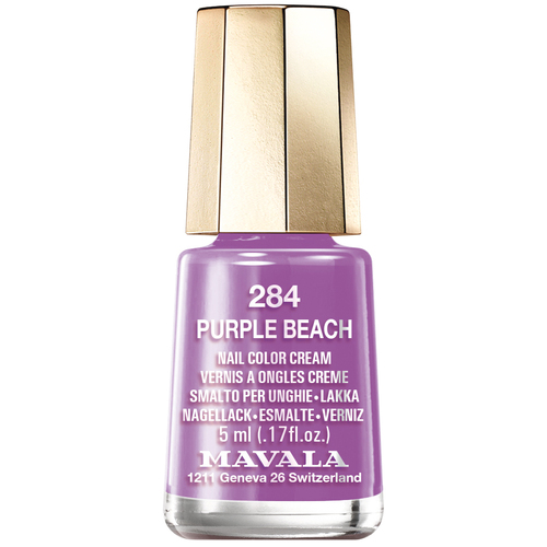 Mavala Nail Color Cream, 284 Purple Beach