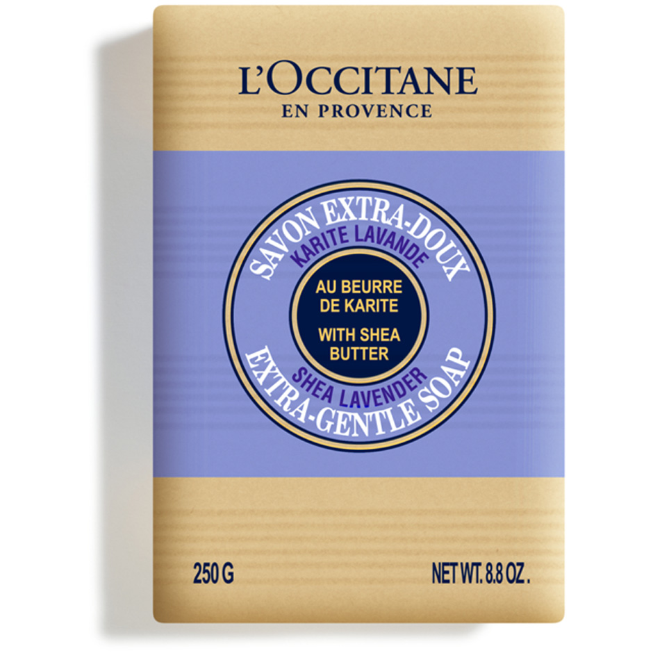 Extra Gentle Soap Lavender, 250 g L"Occitane Bad- & Dusjkrem'