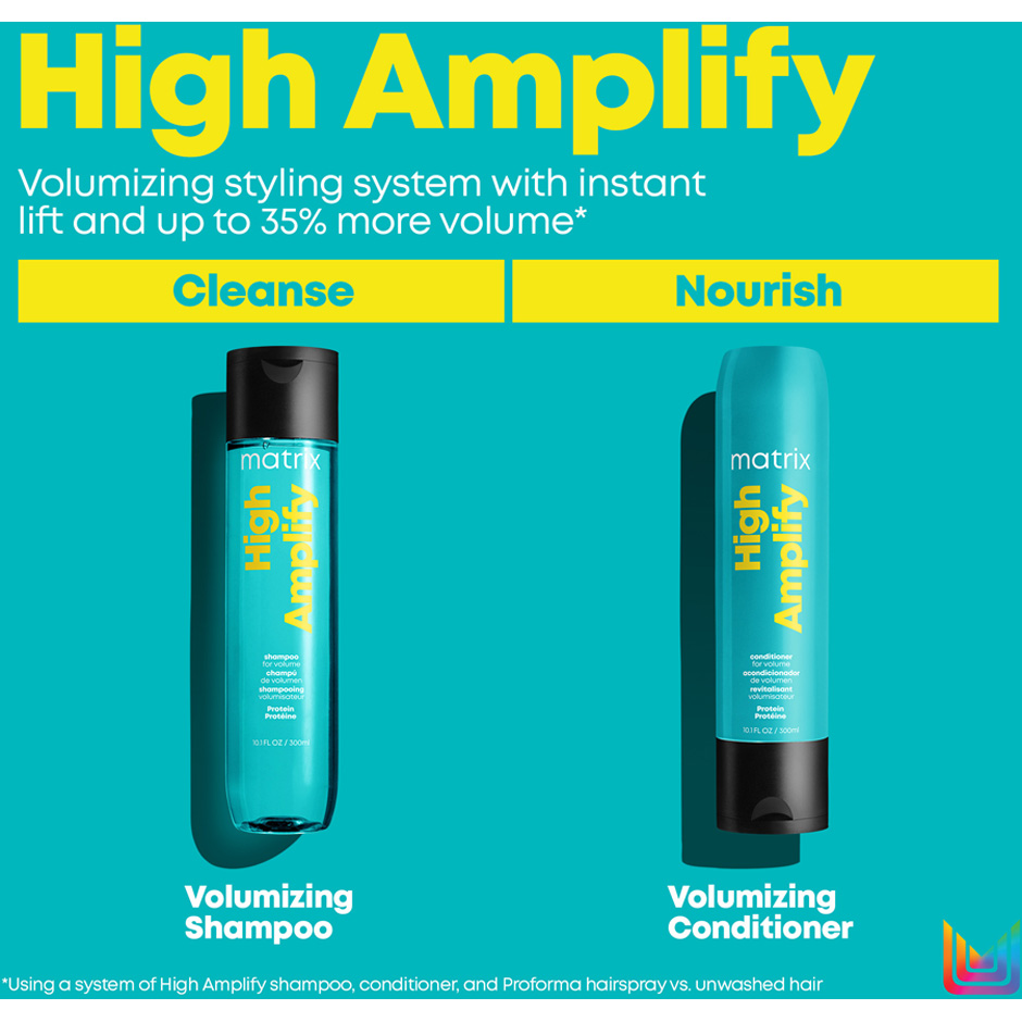 Matrix Total Results High Amplify Shampoo, 300 ml Matrix Shampoo Hårpleie - Hårpleieprodukter - Shampoo