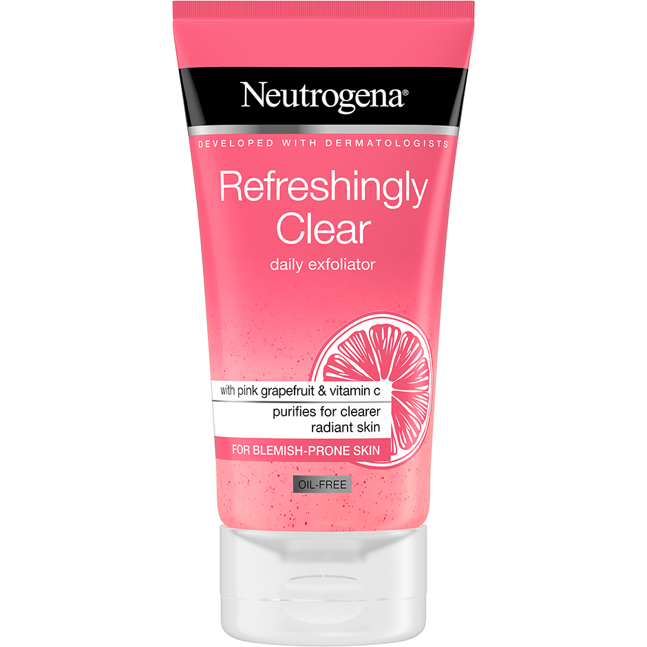 Neutrogena Refreshingly Clear Daily Exfoliator, 150 ml Neutrogena Ansiktspeeling Hudpleie - Ansiktspleie - Ansiktspeeling