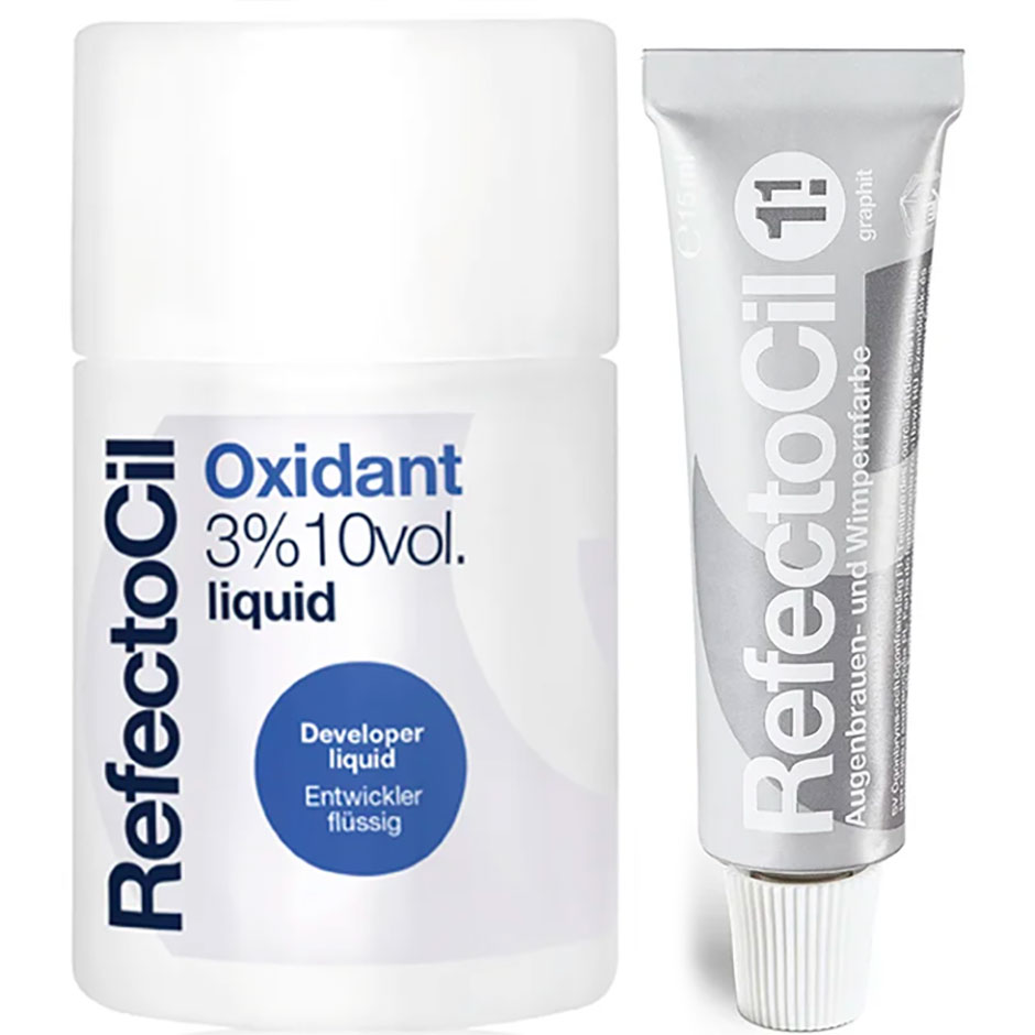 Eyebrow Color & Oxidant 3% Liquid, RefectoCil Vippe- og brynsfarge Sminke - Øyne - Vippe- og brynsfarge