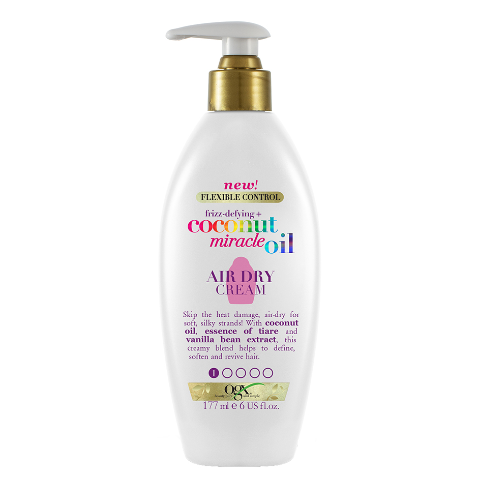 Coconut Miracle Oil Air Dry Cream, 177 ml OGX Varmebeskyttelse