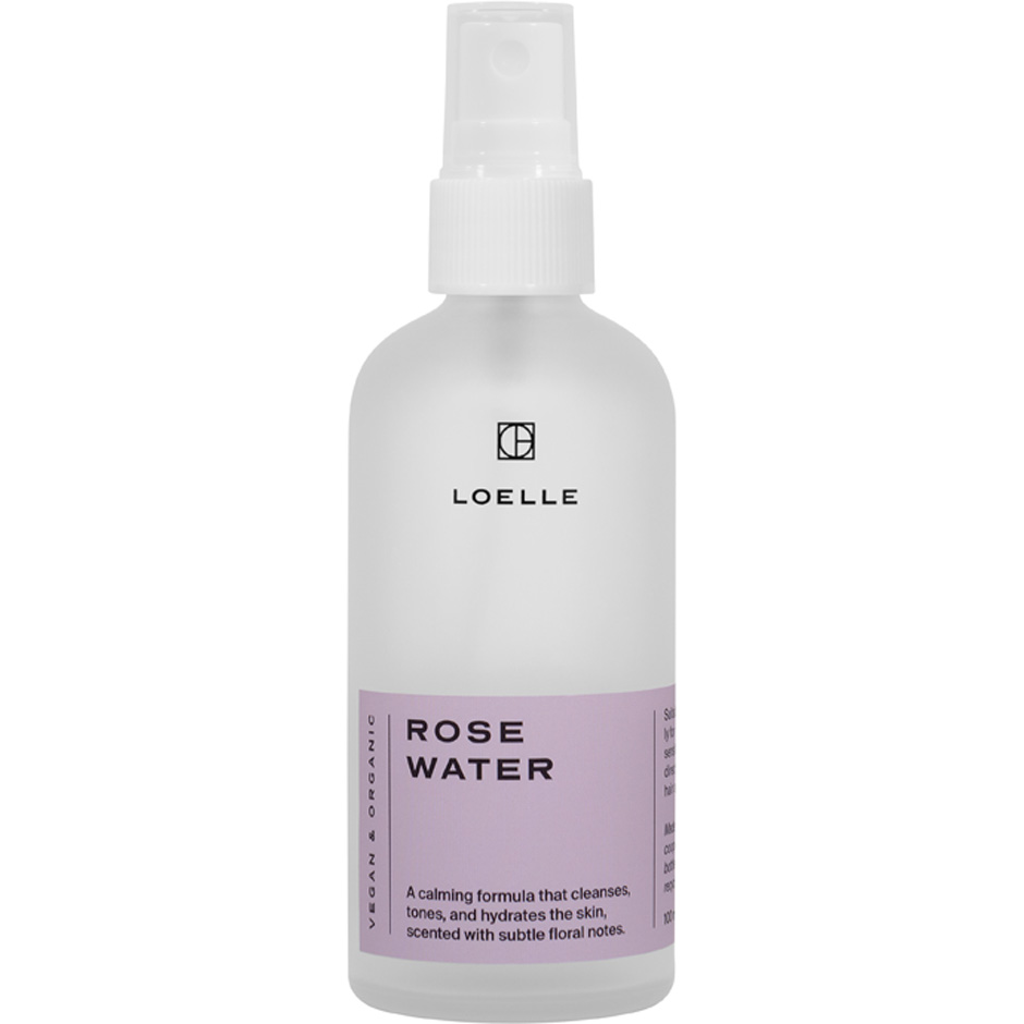 Rose Water, 100 ml Loelle Ansiktsmist Hudpleie - Ansiktspleie - Ansiktsmist