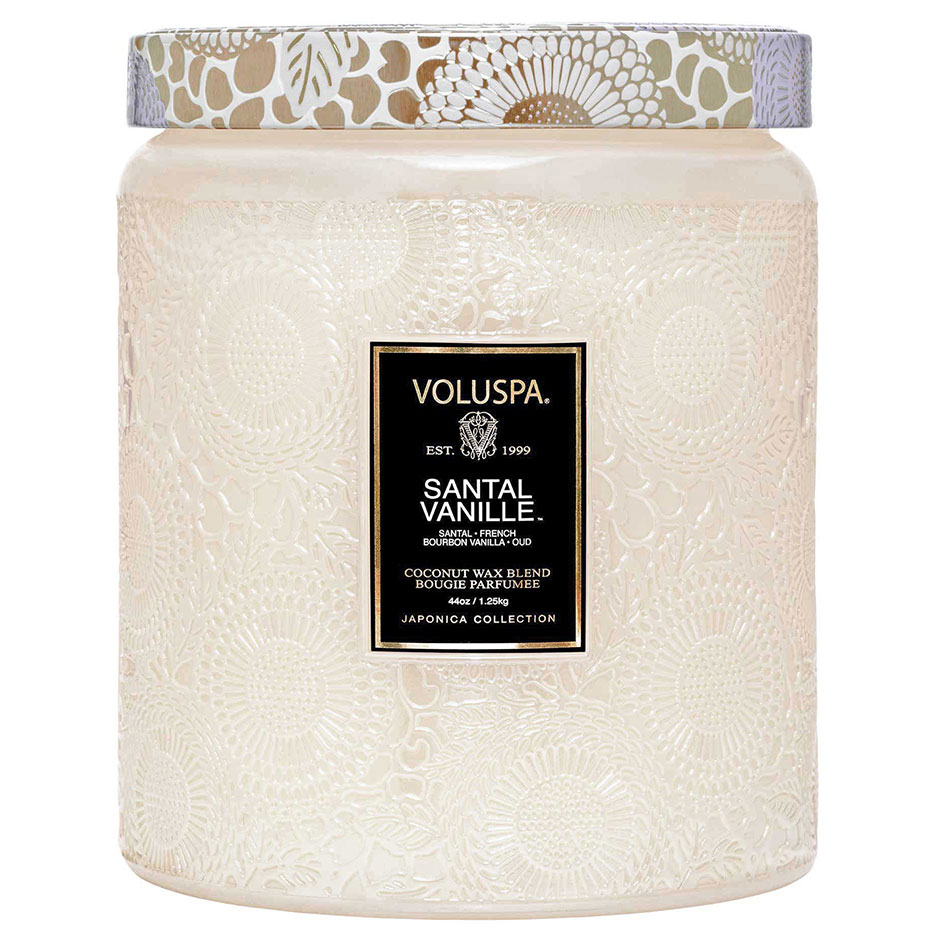 Luxe Jar Candle Santal Vanille, 1250 g Voluspa Duftlys Til Hjemmet - Romduft - Duftlys