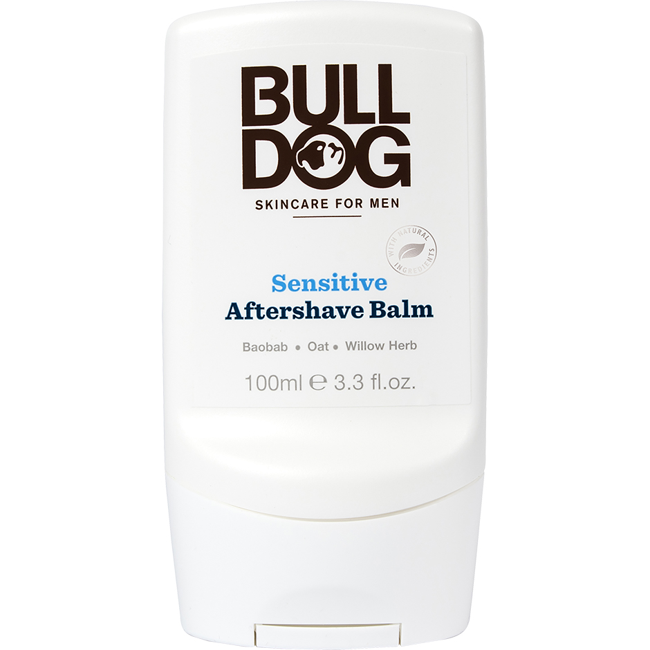 Bulldog Sensitive After Shave Balm, 100 ml Bulldog Etter barbering Hudpleie - Hudpleie for menn - Barbering for menn - Skjegg & Bart - Etter barbering