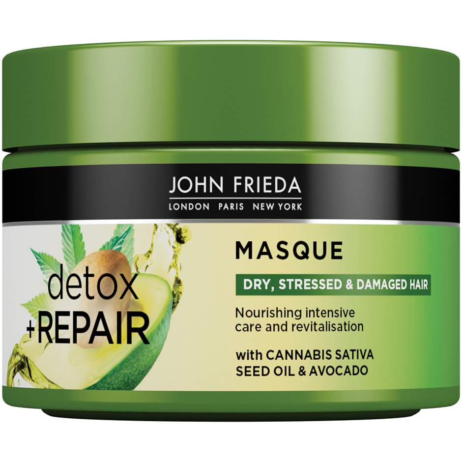 Detox & Repair Masque, 250 ml John Frieda Hårkur Hårpleie - Hårpleieprodukter - Hårkur