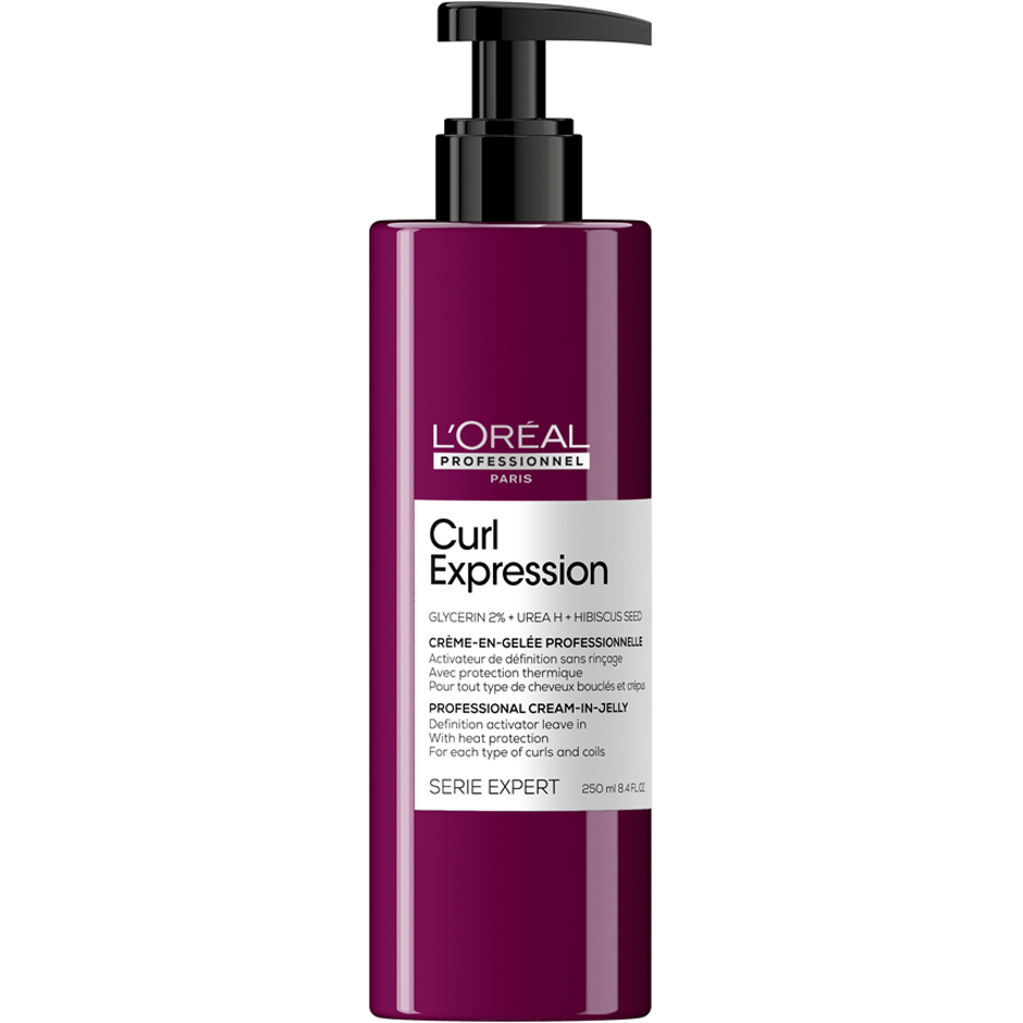 Curl Expression Cream-In-Jelly, 250 ml L'Oréal Professionnel Hårtilbehør Hårpleie - Hårpleieprodukter - Hårtilbehør