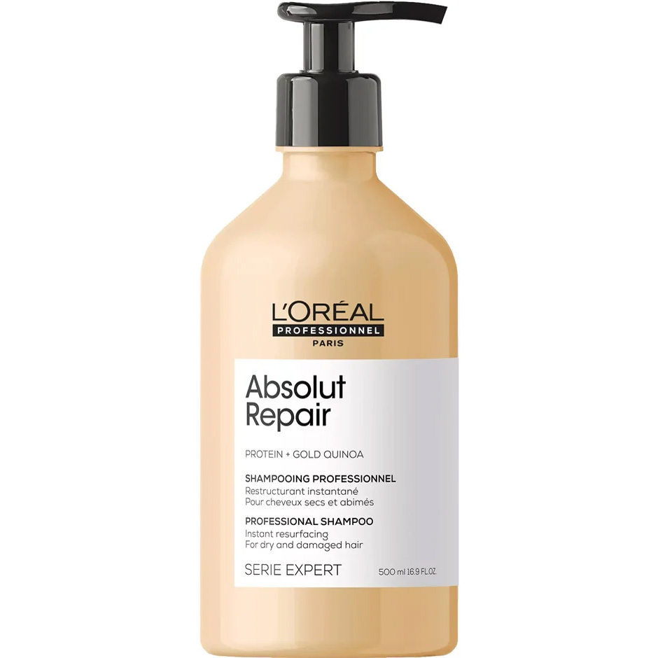 Absolut Repair Gold Shampoo, 500 ml L'Oréal Professionnel Shampoo Hårpleie - Hårpleieprodukter - Shampoo