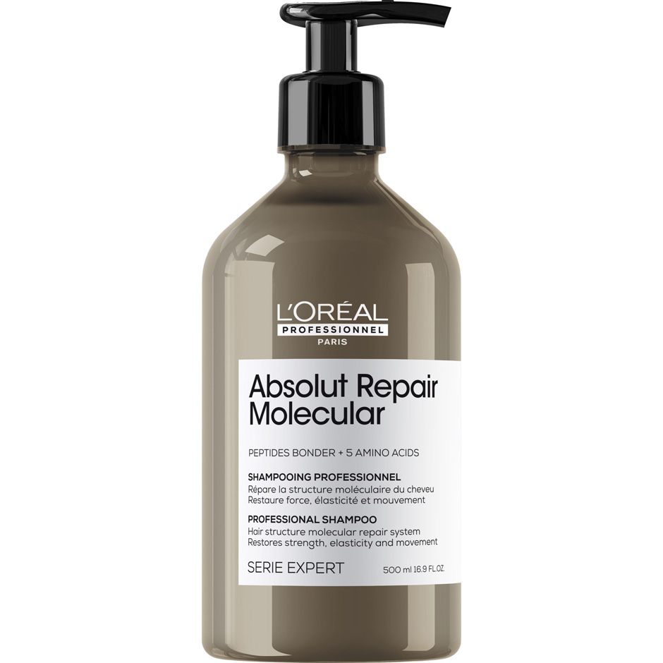 Absolut Repair Molecular, 500 ml L'Oréal Professionnel Shampoo Hårpleie - Hårpleieprodukter - Shampoo