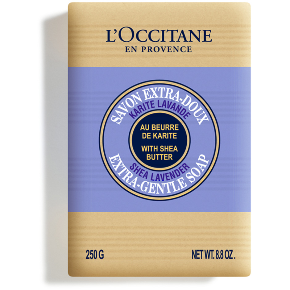 Extra Gentle Soap Lavender, 250 g L'Occitane Bad- & Dusjkrem