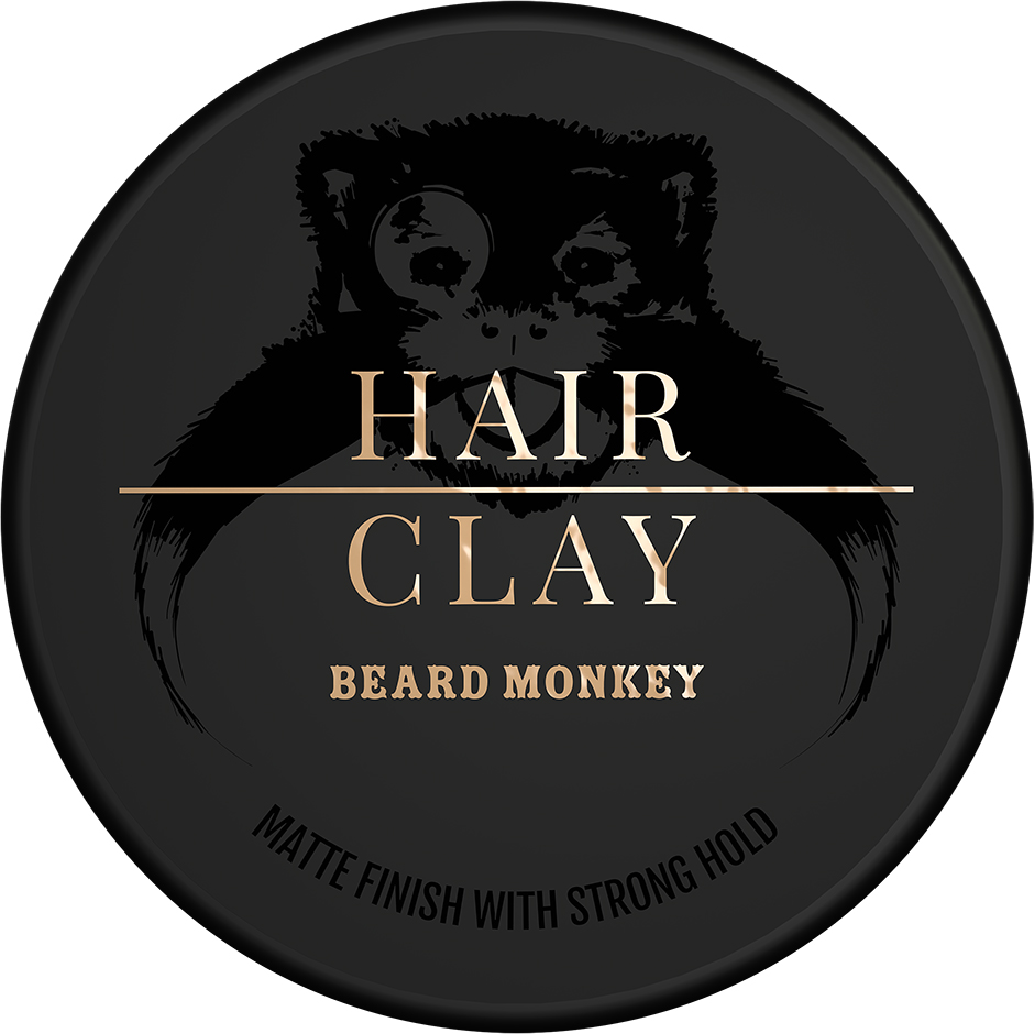Beard Monkey Hair Clay, 100 ml Beard Monkey styling Hårpleie - Hårpleie for menn - Hårpleieprodukter - styling