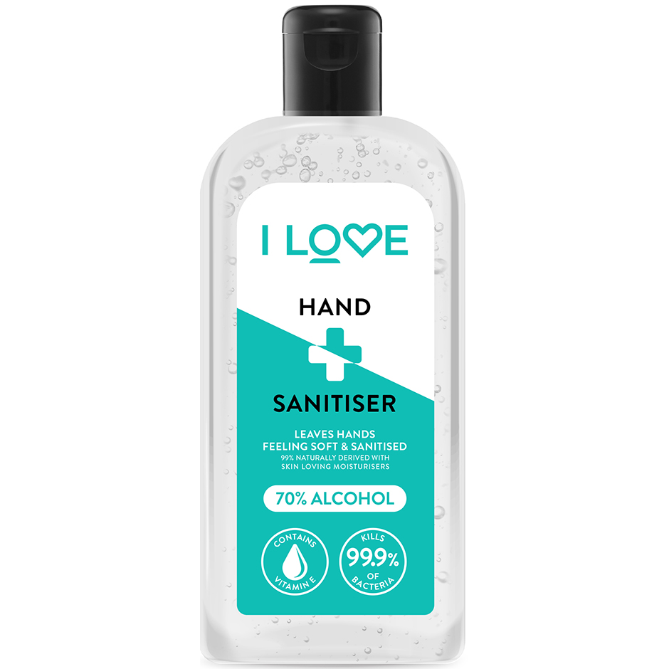 Hand Sanitiser, 250 ml I loveâ€¦ HÃ¥ndsÃ¥pe test