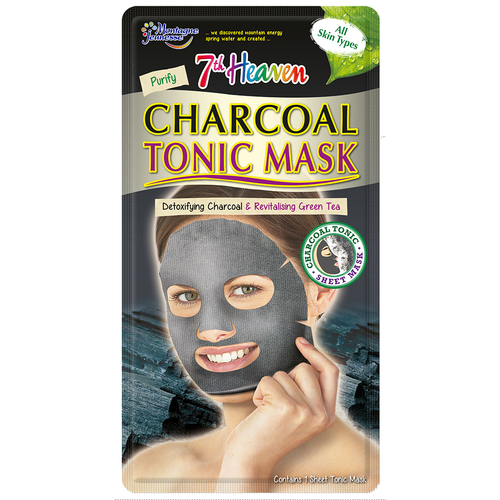 7th Heaven Charcoal Tonic Sheet Mask