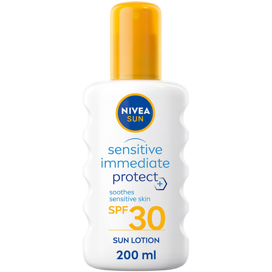 Protect & Sensitive Soothing Spray SPF 30, 200 ml Nivea Solkrem Hudpleie - Solprodukter - Solkrem