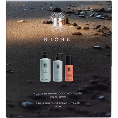 Björk Ag Silver Shampoo, Conditioner & Tämja Multi Use