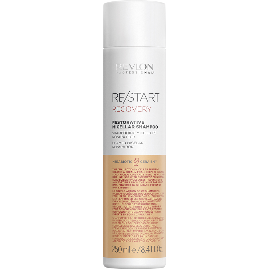 Bilde av Restart Recovery Restorative Micellar Shampoo, 250 Ml Revlon Professional Shampoo