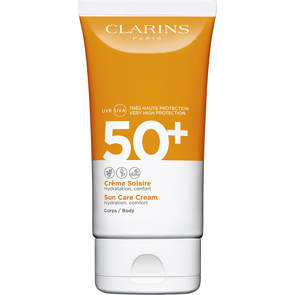 Clarins Sun Care Cream For Body SPF50, 150 ml Clarins Solkrem test