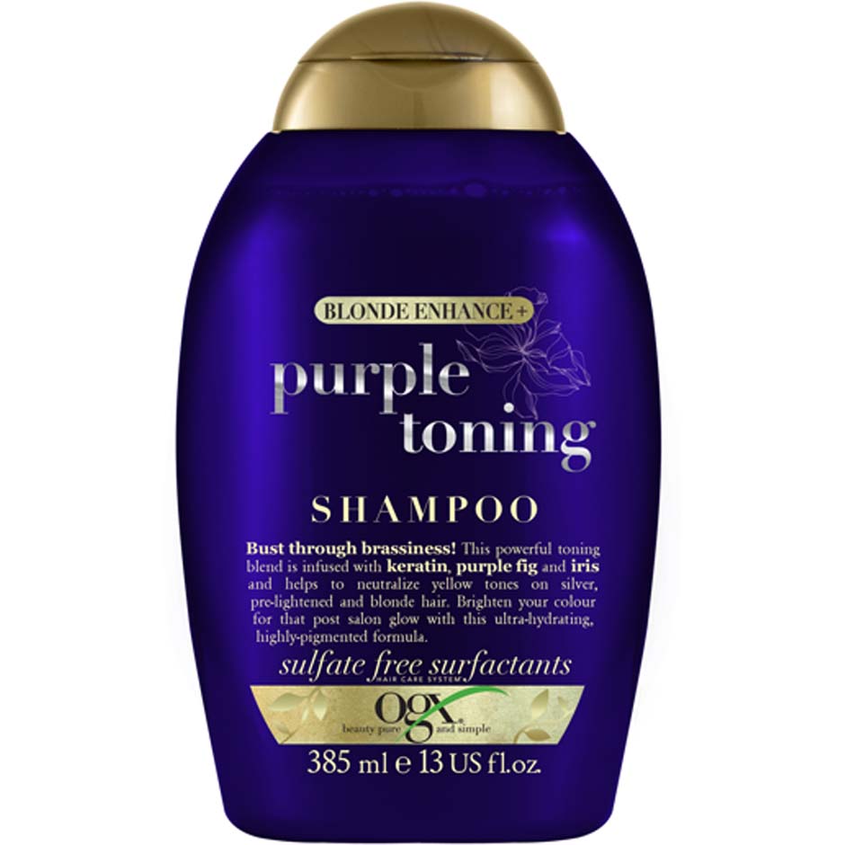 Purple Toning Shampoo, 385 ml OGX Shampoo Hårpleie - Hårpleieprodukter - Shampoo