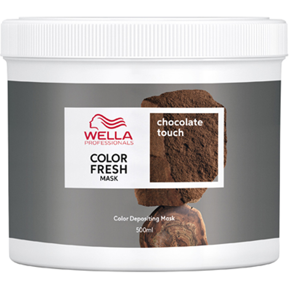 Color Fresh Mask Chocolate Touch, 500 ml Wella Professionals Øvrige hårfarger Hårpleie - Hårfarge - Øvrige hårfarger