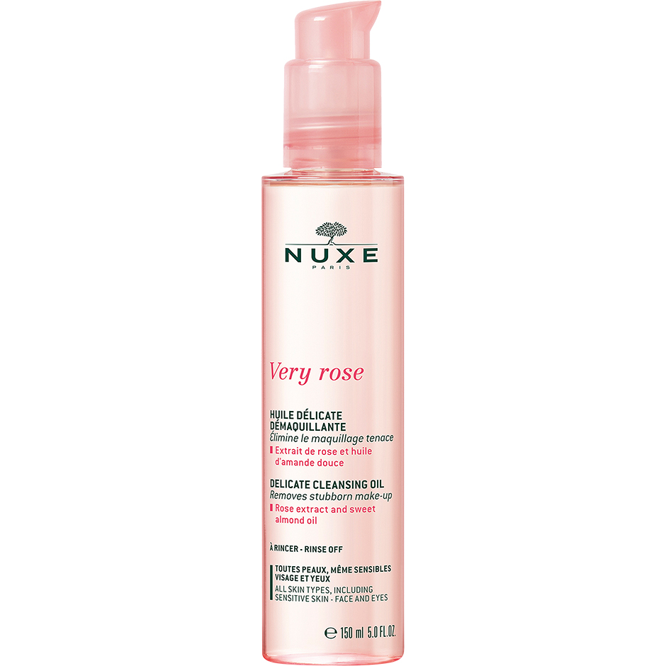 Very Rose Cleansing Oil, 150 ml Nuxe Ansiktsrengjøring Hudpleie - Ansiktspleie - Ansiktsrengjøring
