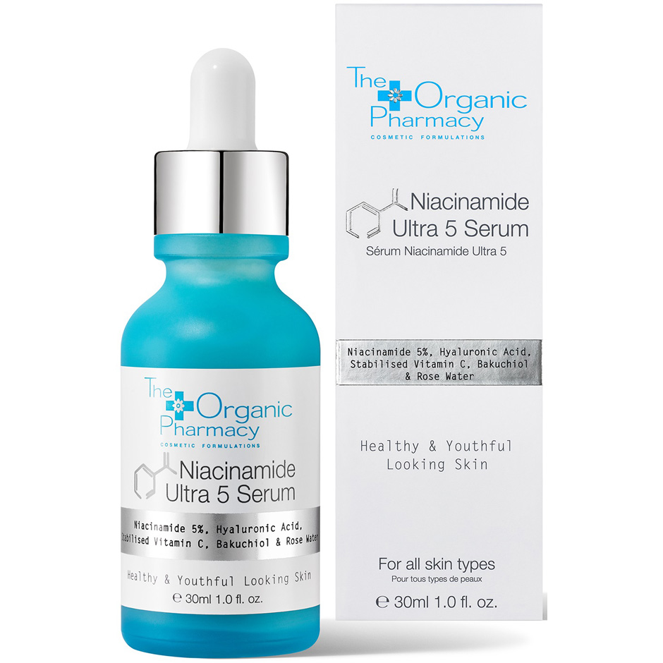 Niacinamide Ultra 5 Serum, 30 ml The Organic Pharmacy Ansiktsserum Hudpleie - Ansiktspleie - Ansiktsserum