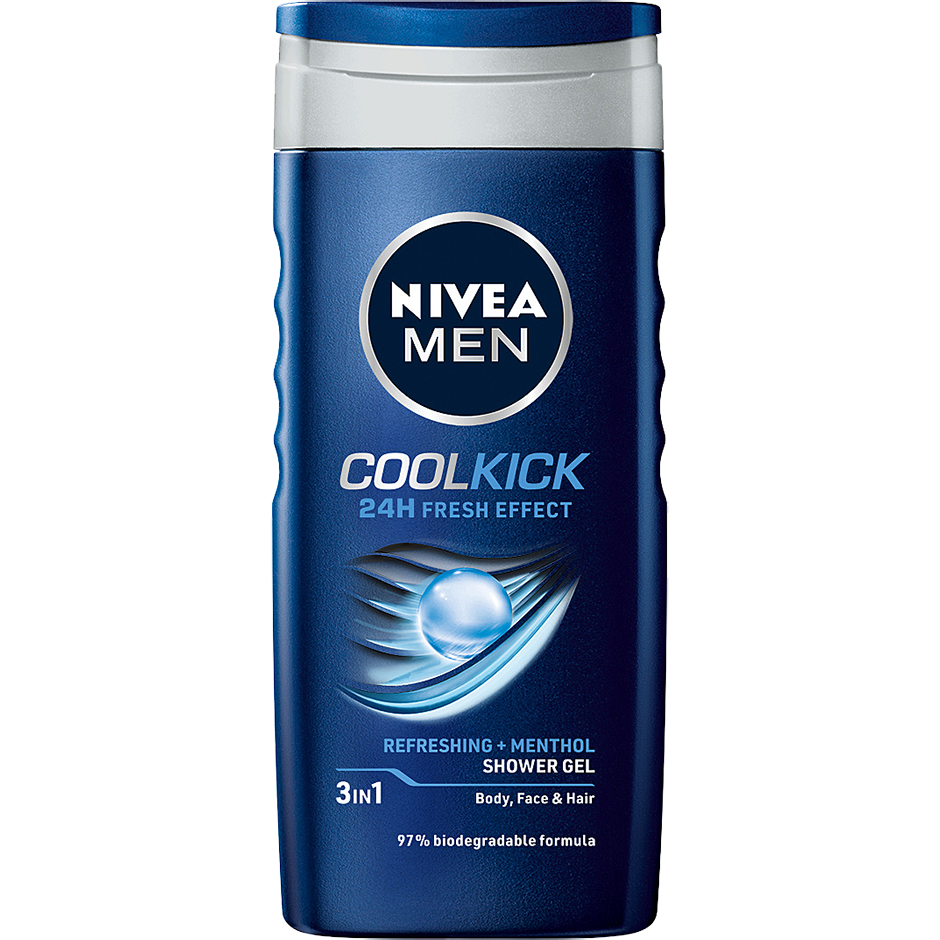 Shower Gel Cool Kick 250ml Nivea for Men