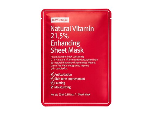 By Wishtrend By Wishtrend Natural Vitamin 21,5 % Enhancing Sheet Mask