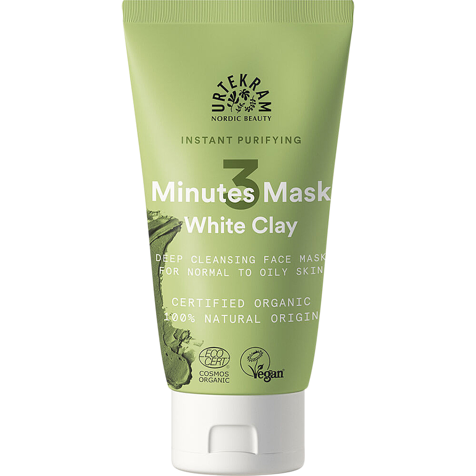 Instant Purifying Face Mask, 75 ml Urtekram Ansiktsmaske Hudpleie - Ansiktspleie - Ansiktsmaske