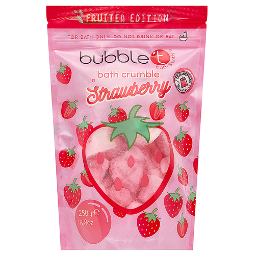 BubbleT Fruitea Strawberry Bath Crumble