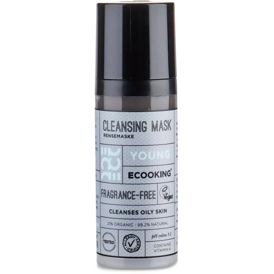 Young Cleansing Mask, 50 ml Ecooking Ansiktsrengjøring Hudpleie - Ansiktspleie - Ansiktsrengjøring