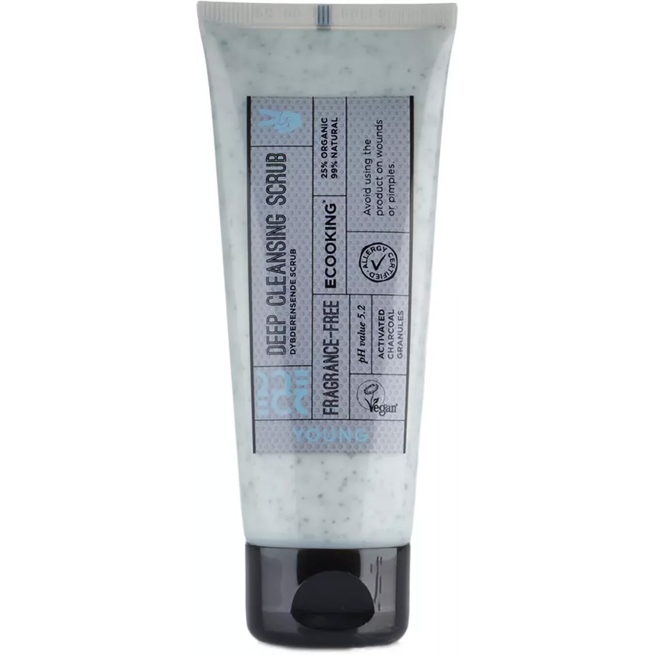 Young Deep Cleansing Scrub, 75 ml Ecooking Ansiktsrengjøring Hudpleie - Ansiktspleie - Ansiktsrengjøring