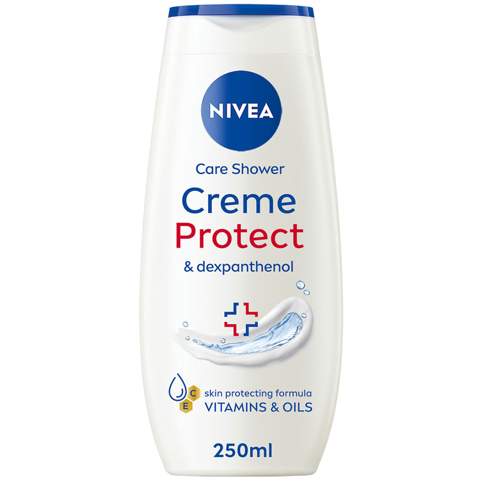 Protect Shower Creme, 250 ml Nivea Bad- & Dusjkrem Hudpleie - Kroppspleie - Dusj & Bad - Bad- & Dusjkrem