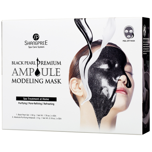 Shangpree Black Pearl Premium Ampoule Modeling Mask