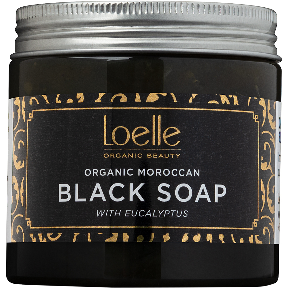 Moroccan Black Soap, 200 g Loelle Bad- & Dusjkrem Hudpleie - Kroppspleie - Dusj & Bad - Bad- & Dusjkrem