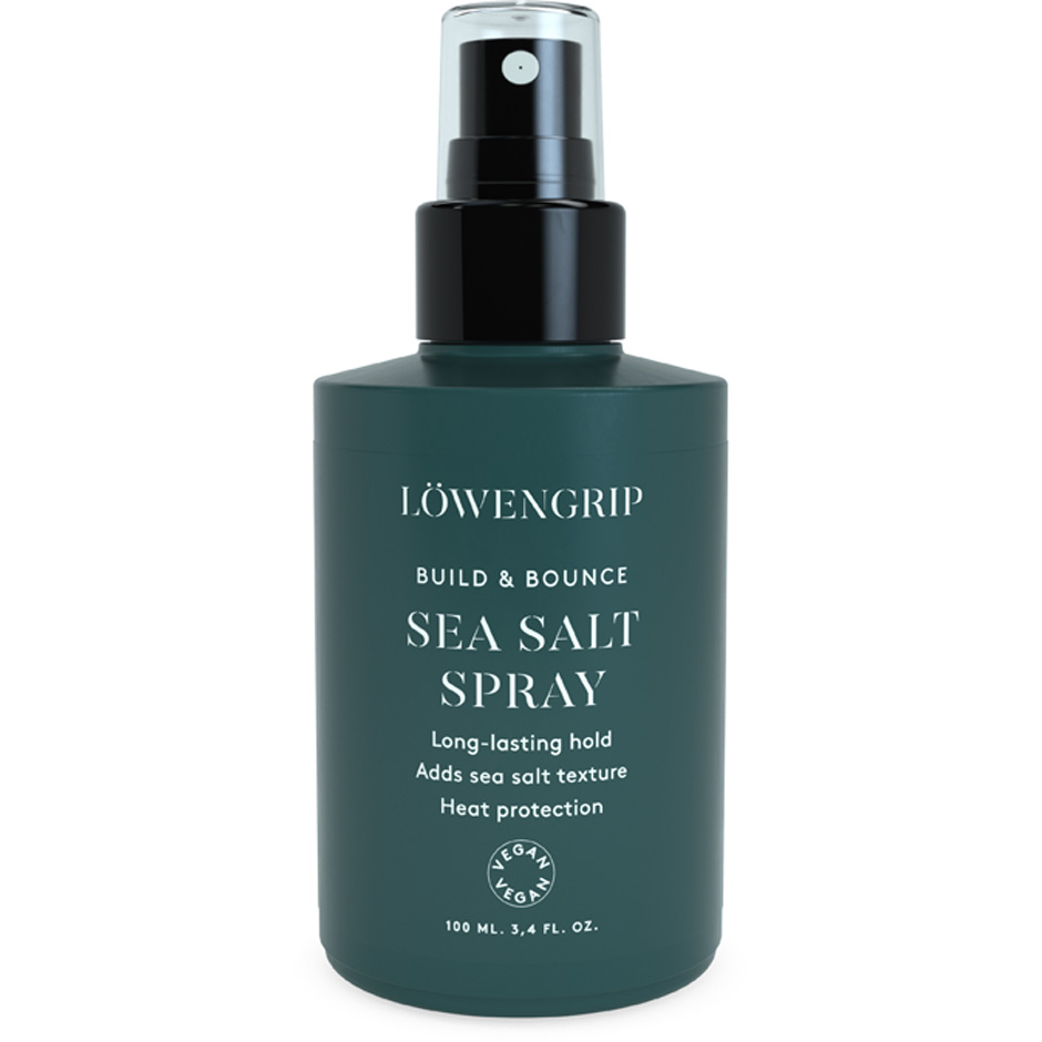 Build & Bounce Sea Salt Spray, 100 ml Löwengrip Care & Color Finishing Hårpleie - Hårpleieprodukter - Finishing
