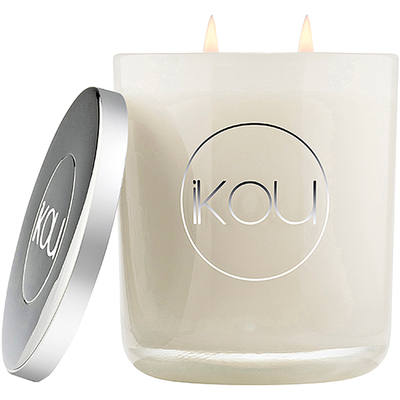 iKOU Eco-Luxury Candle Glass Large De-Stress