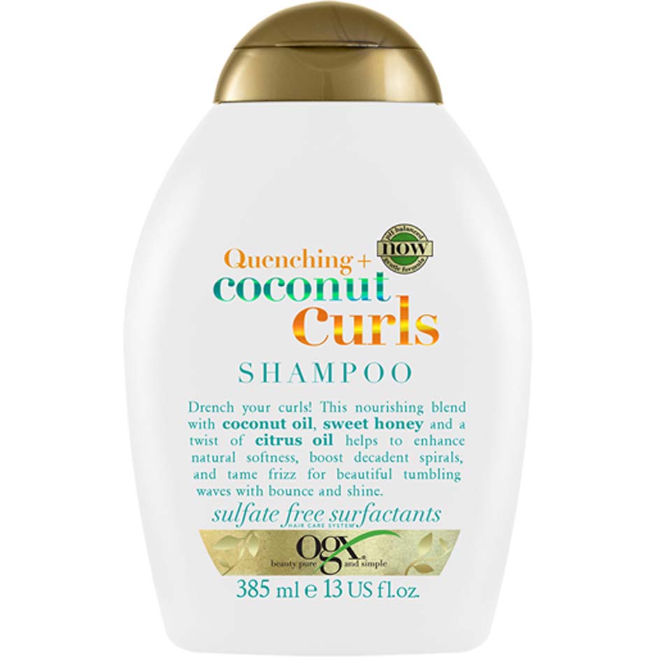 Coconut Curls Shampoo, 385 ml OGX Shampoo Hårpleie - Hårpleieprodukter - Shampoo