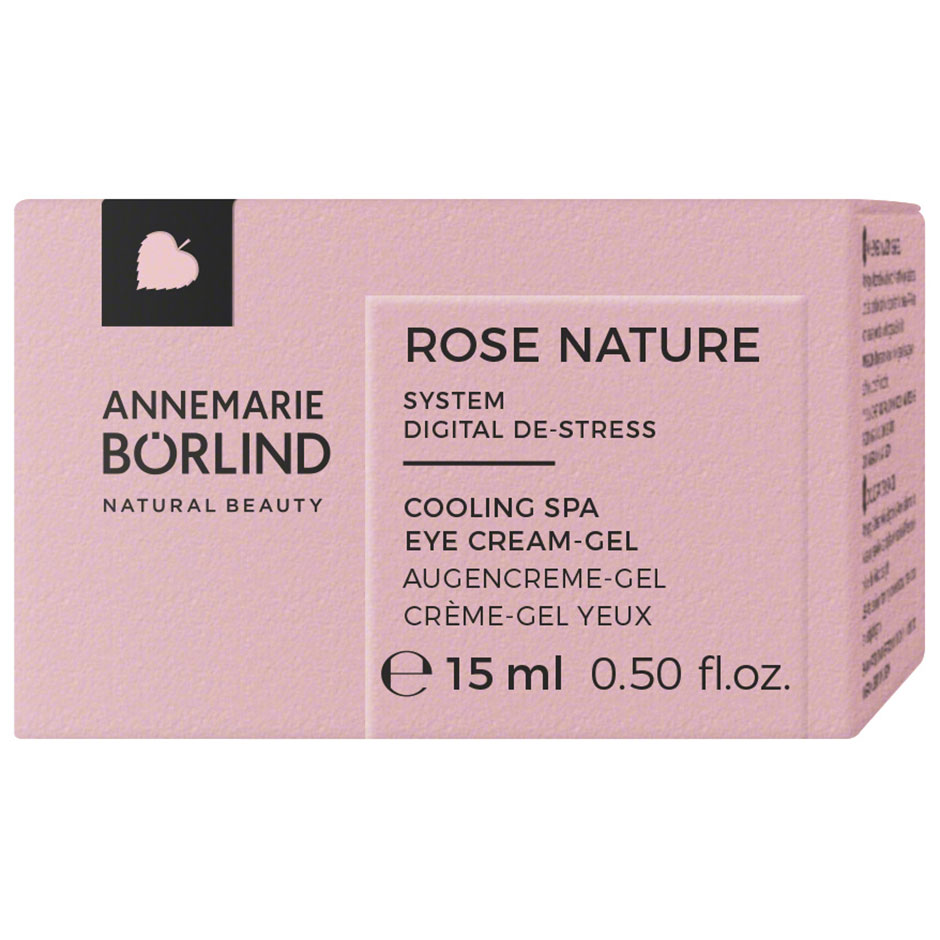 Bilde av Rose Nature Cooling Spa Eye Cream-gel, 15 Ml Annemarie Börlind Øyne