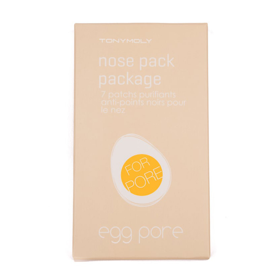 Egg Pore Nose Pack Package, Tonymoly Ansiktsmaske Hudpleie - Ansiktspleie - Ansiktsmaske