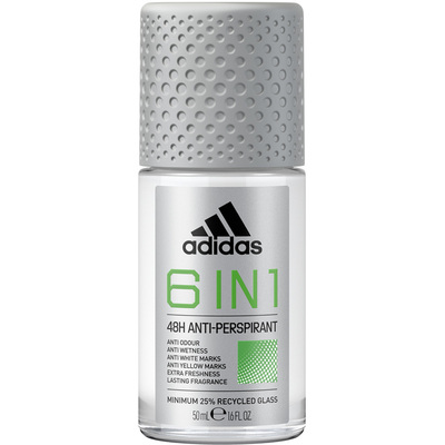 Adidas Cool & Dry 6 In 1 Roll-on Deodorant