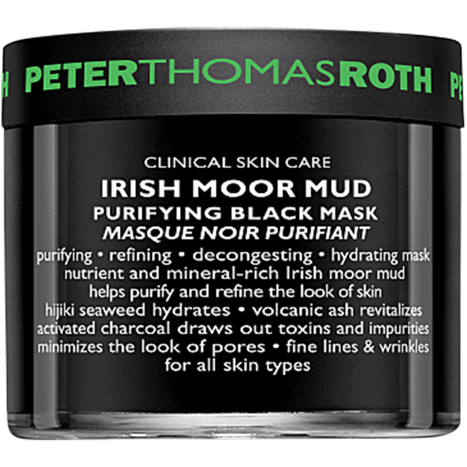 Irish Moor Mud Purifying Black Mask, 50 ml Peter Thomas Roth Ansiktsmaske Hudpleie - Ansiktspleie - Ansiktsmaske
