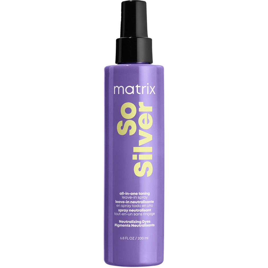 So Silver Toning Spray, 200 ml Matrix Øvrige hårfarger Hårpleie - Hårfarge - Øvrige hårfarger