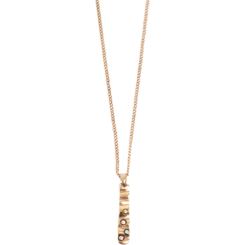 A&C Oslo Delicate Wave Long Chain Necklace