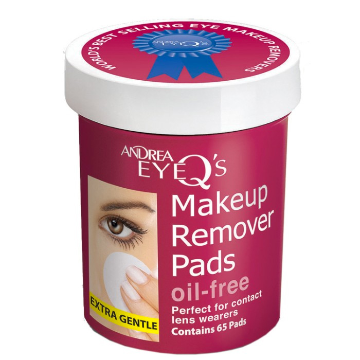 Eye Q Makeup Remover Pads Oil-Free, Andrea Sminkefjerner Hudpleie - Ansiktspleie - Ansiktsrengjøring - Sminkefjerner