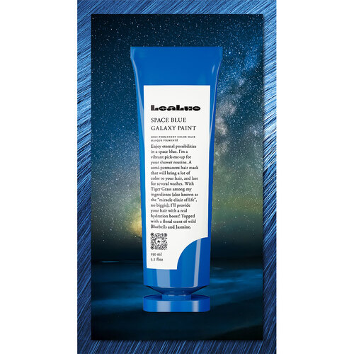 LeaLuo Galaxy Paint Space Blue