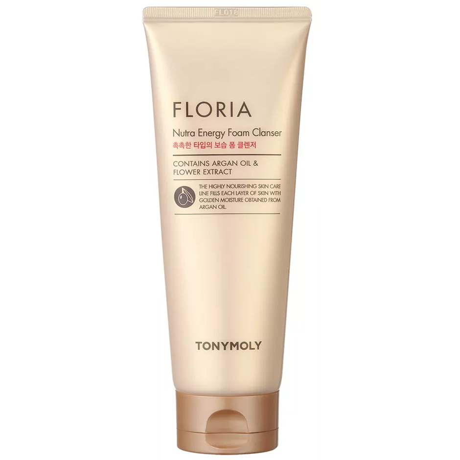 Floria Nutra Energy Foam Cleanser, 150 ml Tonymoly Ansiktsrengjøring Hudpleie - Ansiktspleie - Ansiktsrengjøring
