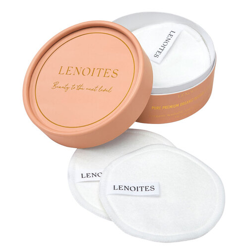 Lenoites Pure Premium Organic Reusable Rounds, Refill
