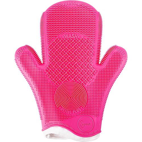 Sigma Beauty 2X Spa Brush Cleansing Glove - Pink